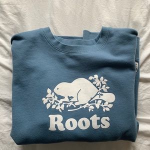 Roots crew neck sweater